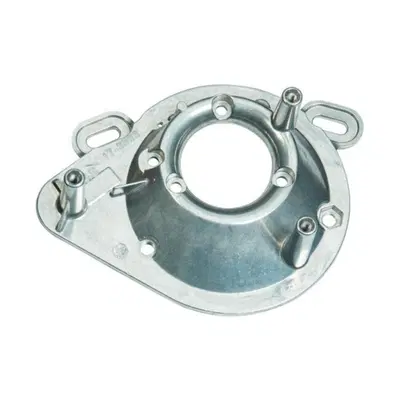 Piastra posteriore filtro aria S&amp;S e supporto carb 