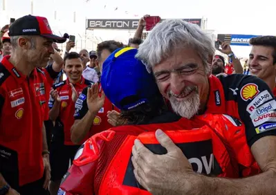 MotoGP 2025. GP di Ungheria. Gigi Dall'Igna: Della forza di Marquez non c'è niente da aggiungere. Crediamo in Pecco Bagnaia, lui lo sa