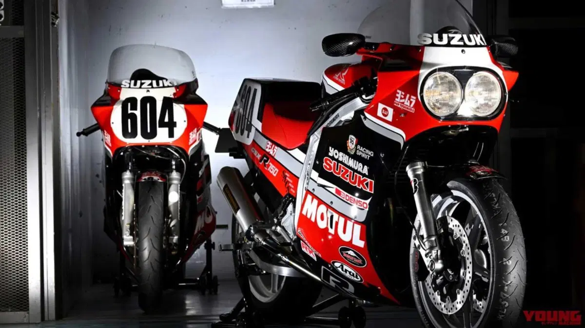 All’asta la Yoshimura Suzuki GSX-R750 #604 Complete, icona del raffreddamento aria-olio [GALLERY] (3)