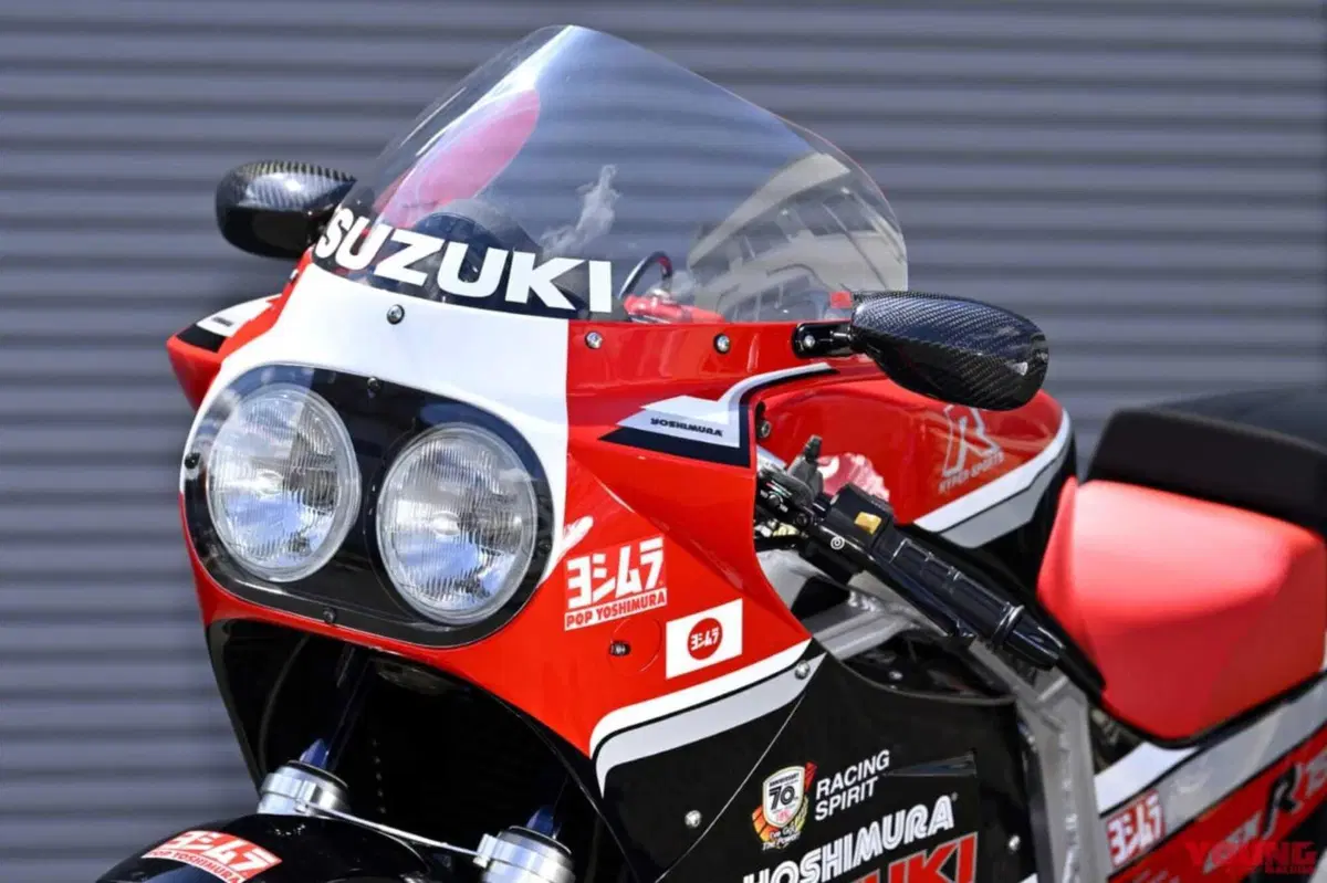All’asta la Yoshimura Suzuki GSX-R750 #604 Complete, icona del raffreddamento aria-olio [GALLERY] (9)