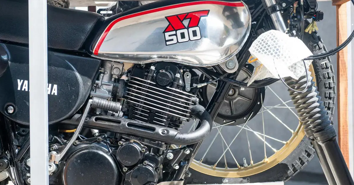 Yamaha XT 500 1986: zero km, 40 anni in una cassa e adesso all'asta!