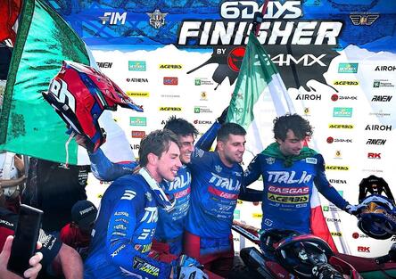 FIM 6Days® Bergamo 2025. Breaking News. L’Italia Super è 3 volte Campione del Mondo