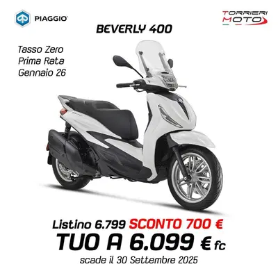 Piaggio Beverly 400 (2025 - 26) nuova