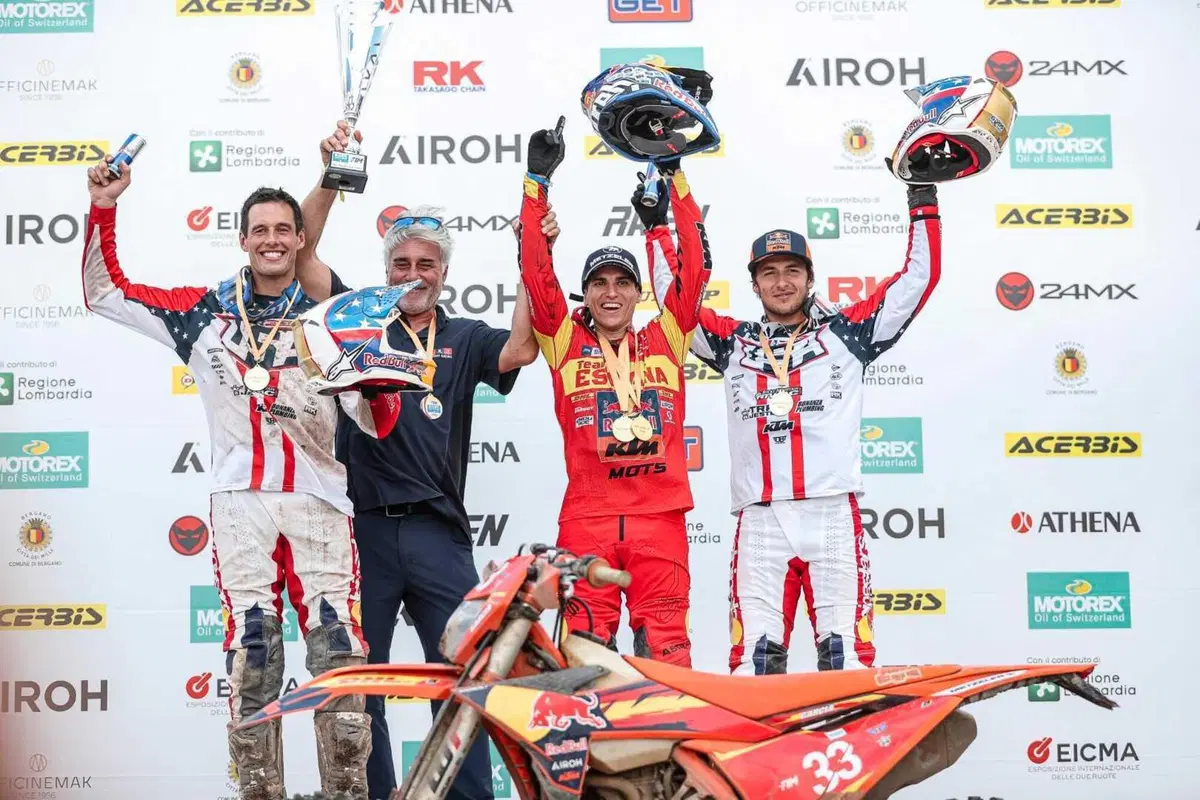 FIM 6Days® Bergamo 2025. Finale. Sensazionale Triplete Maglia Azzurra! (28)