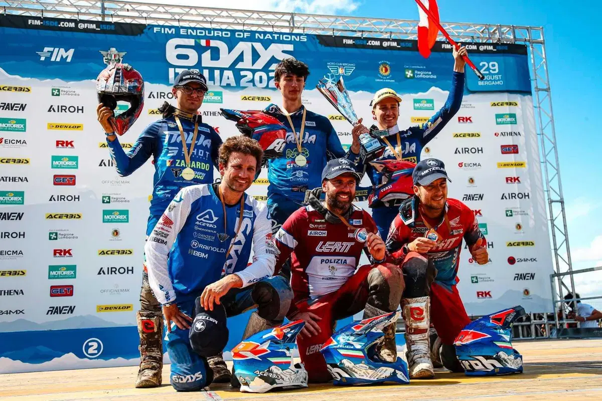FIM 6Days® Bergamo 2025. Finale. Sensazionale Triplete Maglia Azzurra! (19)