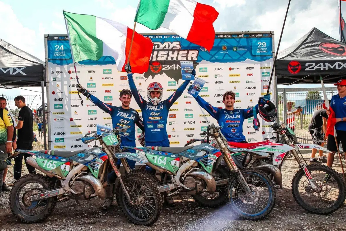 FIM 6Days® Bergamo 2025. Finale. Sensazionale Triplete Maglia Azzurra! (17)
