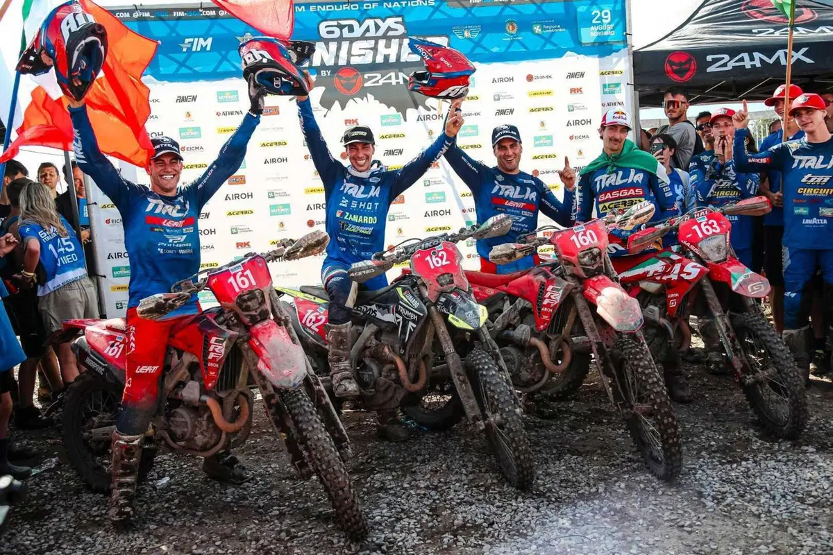 FIM 6Days® Bergamo 2025. Finale. Sensazionale Triplete Maglia Azzurra! (15)