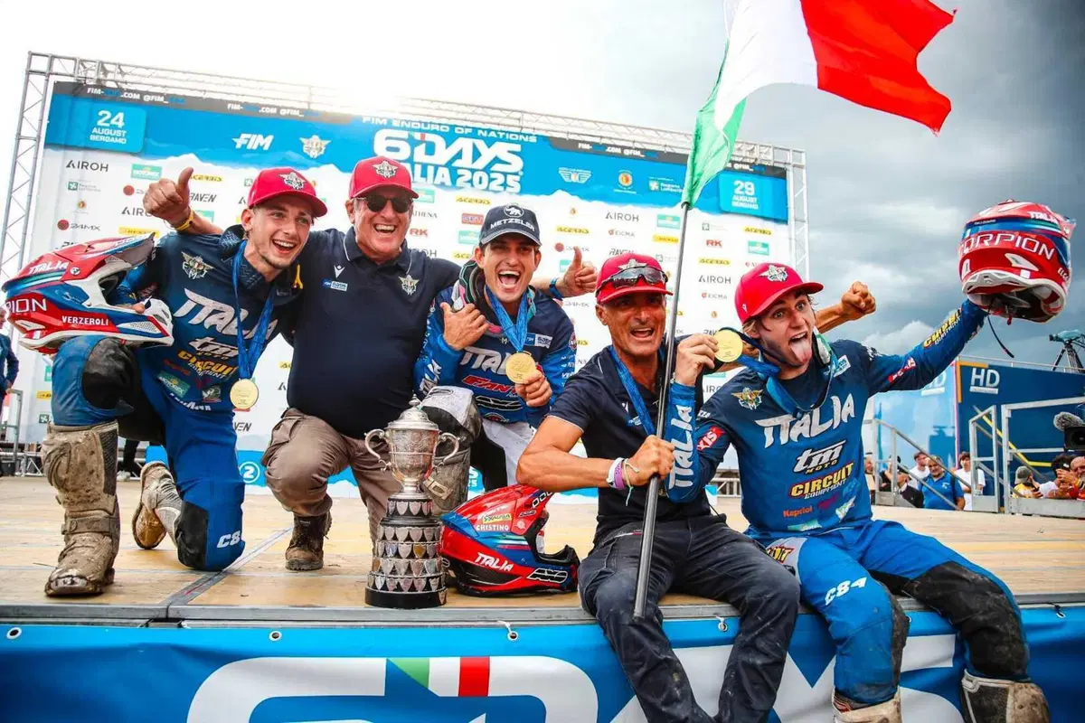 FIM 6Days® Bergamo 2025. Finale. Sensazionale Triplete Maglia Azzurra! (14)