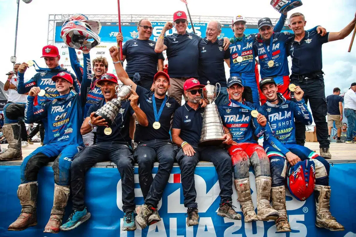FIM 6Days® Bergamo 2025. Finale. Sensazionale Triplete Maglia Azzurra! (12)