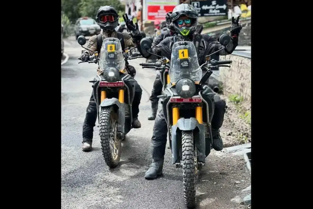 La Himalayan elettrica sempre più vicina: anche Carlos Checa nei test (2)