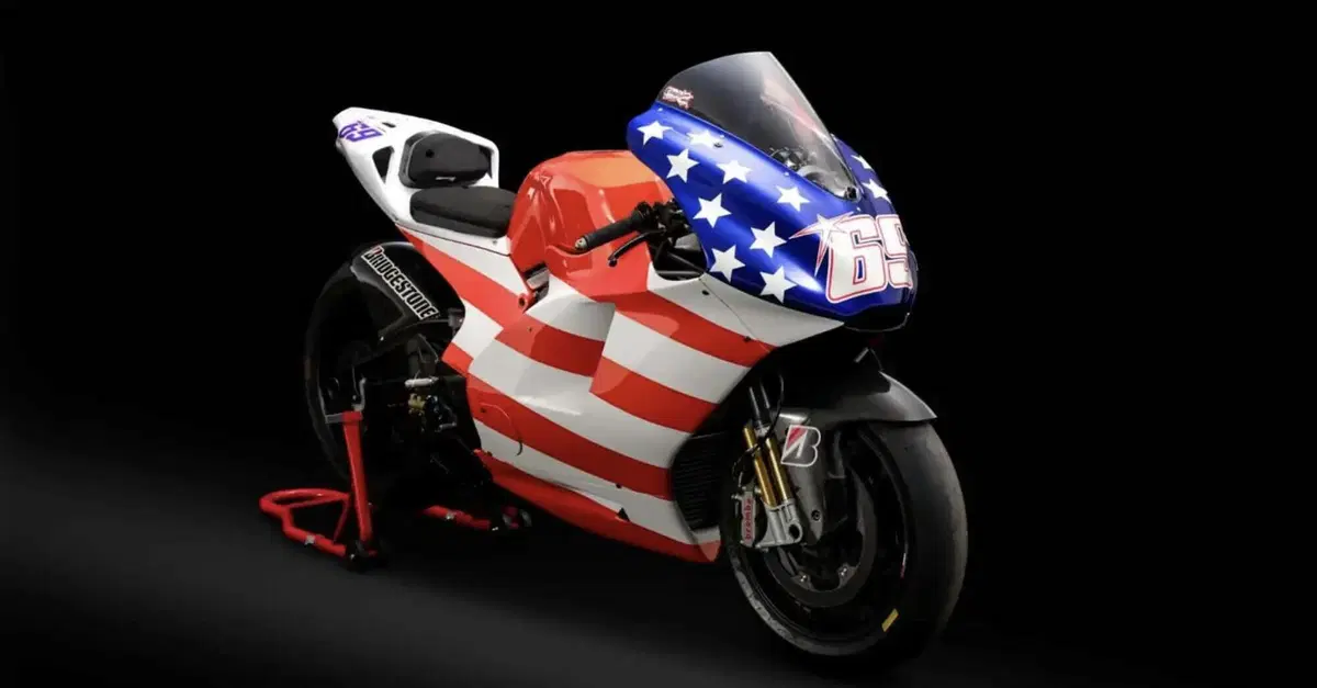 Ducati Desmosedici GP8 "Stars and Stripes"