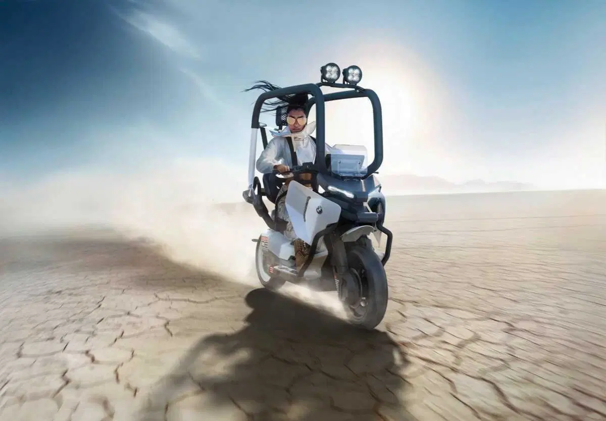 BMW Motorrad Vision CE: uno sguardo al futuro della mobilità urbana su due ruote (2)