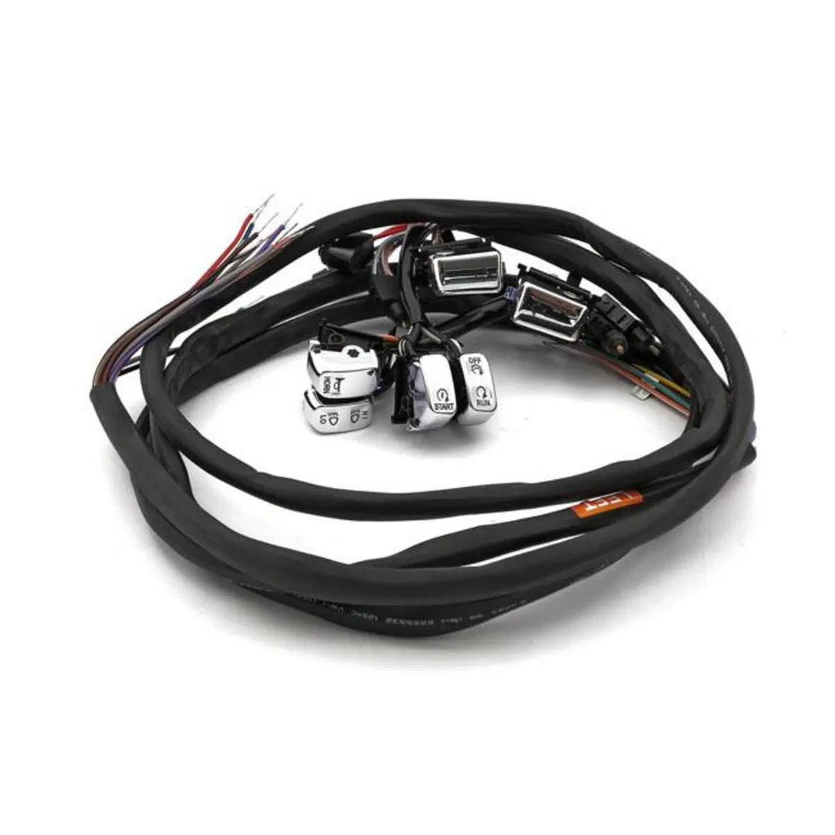 Kit completo pulsanti comandi manubrio + radio e c 