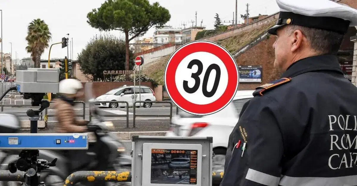 Roma 30 km/h, inizia la rivoluzione: ecco le prime 50 vie interessate