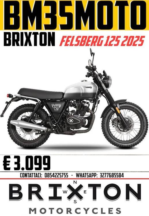 Brixton Motorcycles Felsberg 125 ABS (2021 - 25)