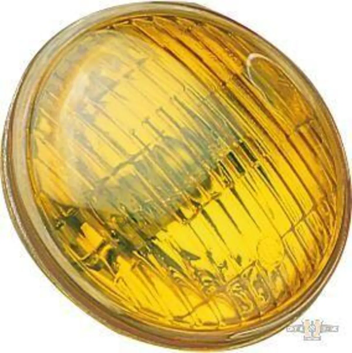 Parabola 4.5" gialla rigata sigillata Motorcycle S 