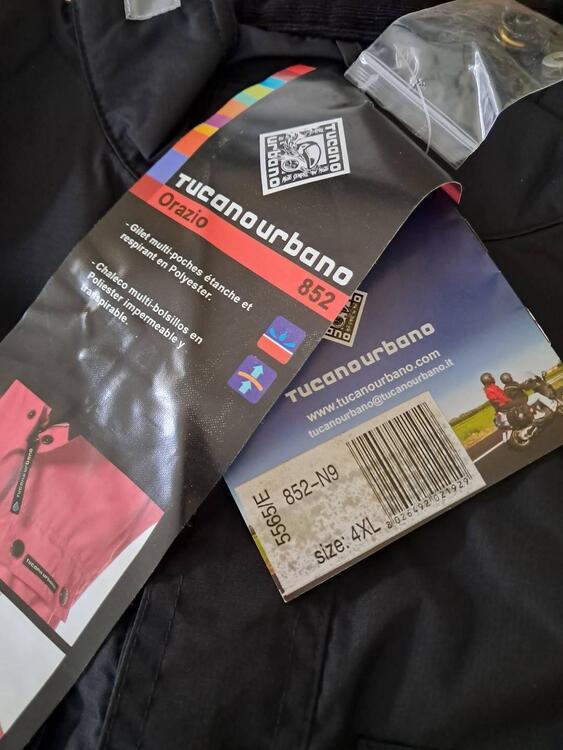 GILET TUCANO URBANO ORAZIO 852 4XL nero (3)