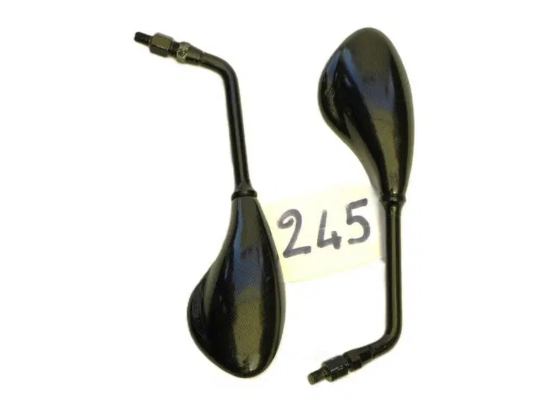 Coppia specchietti universali in carbonio (n. 245) 