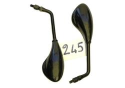 Coppia specchietti universali in carbonio (n. 245) 