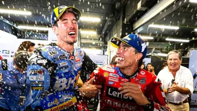 MotoGP 2025. GP della Catalogna. Marc Marquez disegna un ritratto del fratello: "Se non si chiamasse Alex Marquez tutto ci&ograve; che ha fatto in questa stagione sarebbe molto pi&ugrave; apprezzato. Ha avuto questo handicap per tutta la vita"