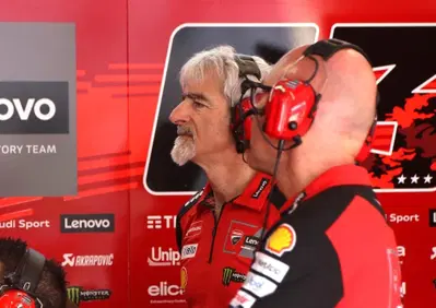 MotoGP 2025. GP della Catalogna. Gigi Dall'Igna: Pecco si è un po' allineato agli altri piloti con la GP25. Davide Tardozzi: Marc? Un grande campione sa quando è il momento di perdere
