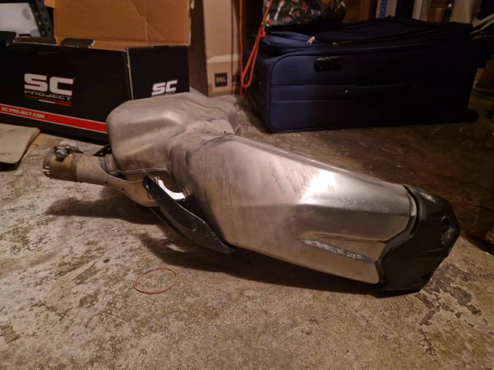 BMW F 900 XR / R scarico originale