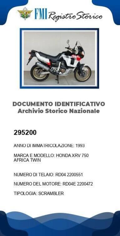 Honda Africa Twin XRV 750 (1993 - 95) (5)