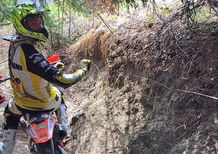 Cavi d'acciaio contro gli enduristi a Dossena (Bergamo)