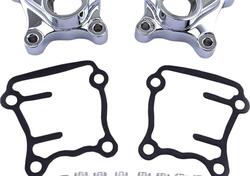 Coperchi blocchetti punterie cromati per Dyna, Sof Drag Specialties