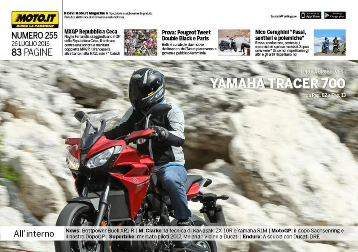 Magazine n&deg;255, scarica e leggi il meglio di Moto.it 