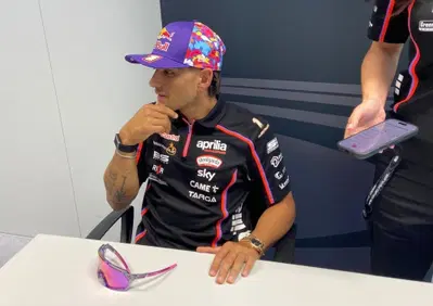 MotoGP 2025. GP di San Marino a Misano. Jorge Martin: Avere già girato qua con l'Aprilia è un vantaggio: con l'elettronica siamo già a un buon punto