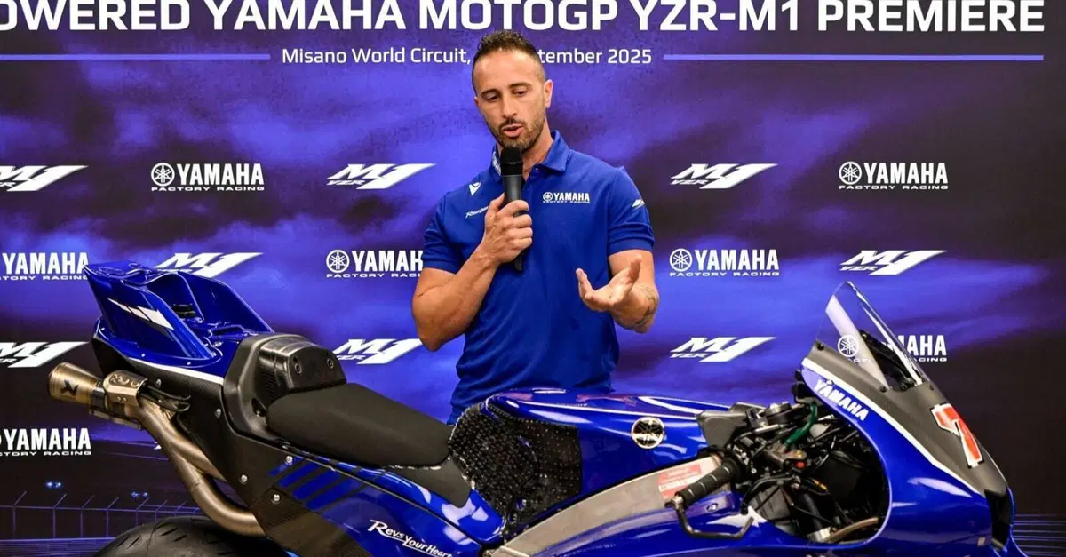 MotoGP 2025. GP di San Marino. Andrea Dovizioso spiega il nuovo V4 Yamaha: "Figata, dal primo giro ho capito che potevo frenare come volevo io, con l'altra moto non riuscivo"