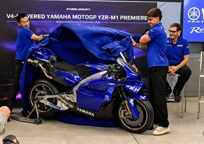 MotoGP 2025. GP di San Marino a Misano. Yamaha ha svelato la sua nuova moto col motore V4! [GALLERY e VIDEO]