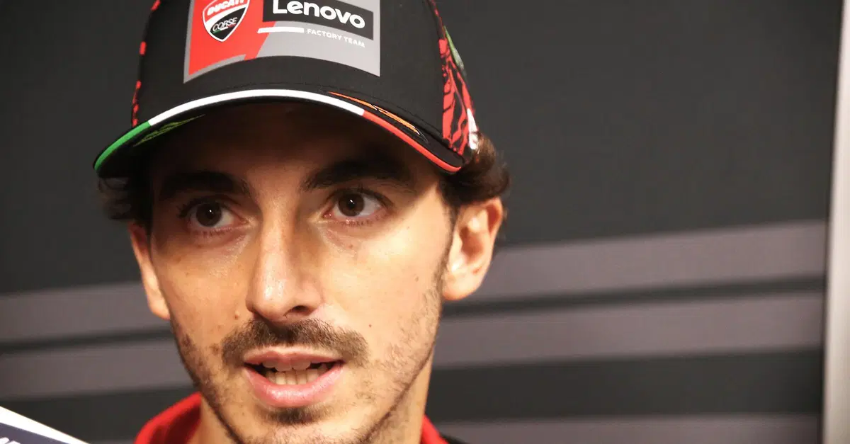 MotoGP 2025. GP di San Marino. Pecco Bagnaia dopo il venerd&igrave; di Misano, in cui &egrave; 4&deg;: "Preferirei non toccare pi&ugrave; niente sulla moto"