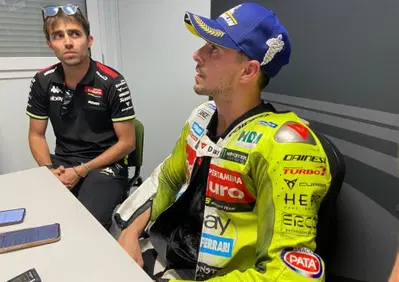 MotoGP 2025. GP di San Marino. Fabio Di Giannantonio: Domani non mi interessa il risultato. Avere Franco Morbidelli dietro mi ha messo pressione 
