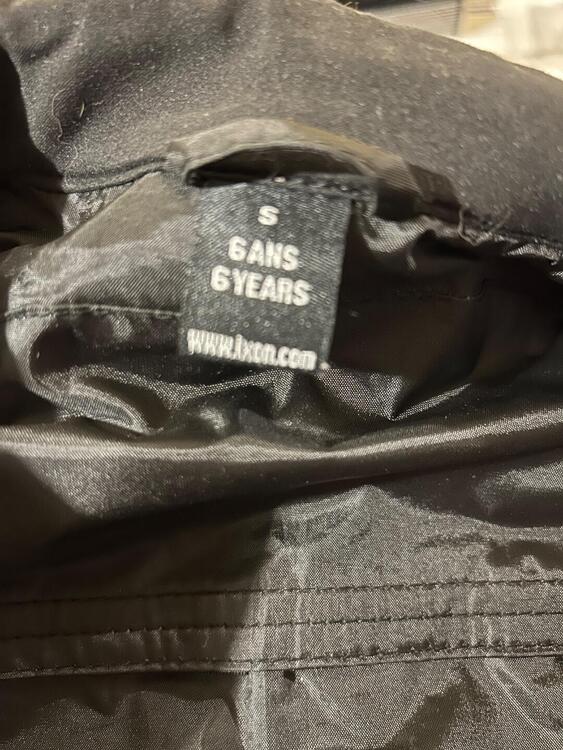 Giubbotto moto ixon bambini 5/6 anni (3)