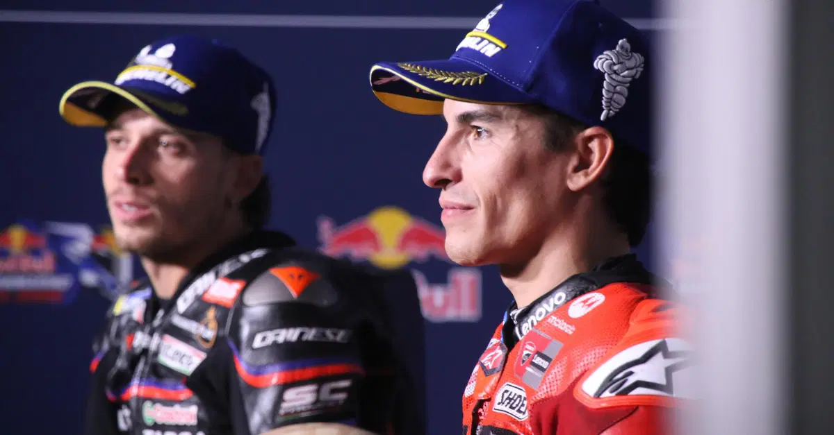 MotoGP 2025. GP di San Marino. Marc Marquez loda Bez: "&Egrave; stato il pi&ugrave; vicino a me con la GP23 e lo &egrave; anche quest'anno. Quando un pilota &egrave; bravo, la moto non conta"