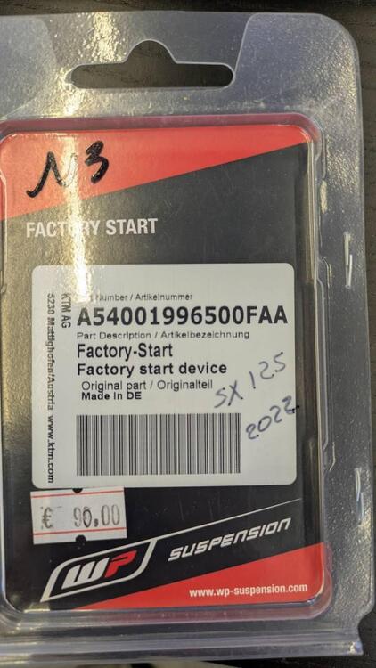 PRECARICO DELLA FORCELLA DELLA PARTENZA FACTORY W Wp Suspension (3)