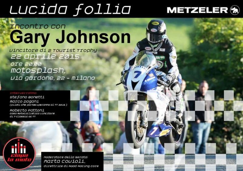 Incontro con Gary Johnson da Ciapa la moto