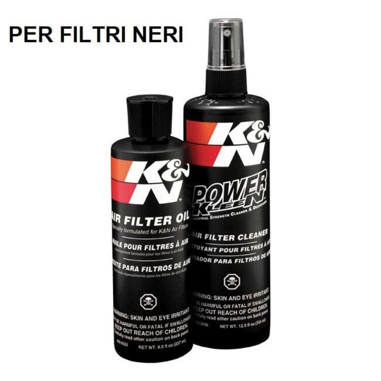 Kit K&N per pulizia e manutenzione filtri aria NER