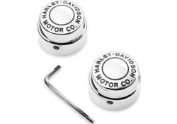 AXLE NUT COVER, CHROME H-D, FRONT - COPRIDADO ASSE Harley-Davidson