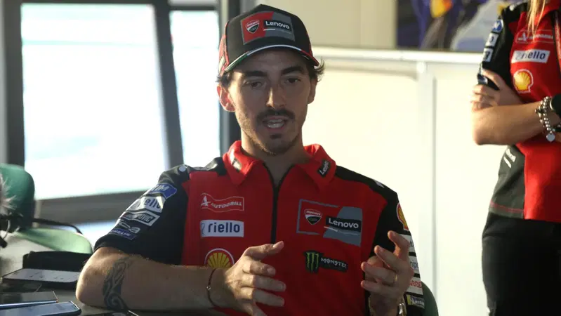 MotoGP 2025. Pecco Bagnaia sui test di Misano: "Casey? Lo vorrei sempre con me. Mi sono stufato di far cos&igrave; male"