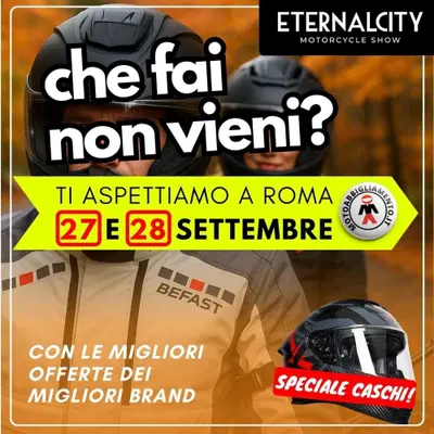 Motoabbigliamento a Eternal City Motorcycle Show