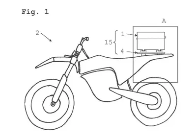 Un Top Case per allungare l'autonomia delle moto elettriche? Il curioso brevetto di KTM