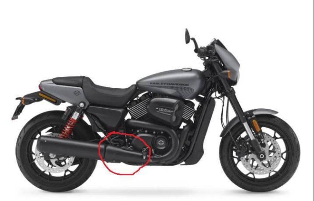 PARACALORE SCARICO HARLEY DAVIDSON XG1 STREET 750 Harley-Davidson