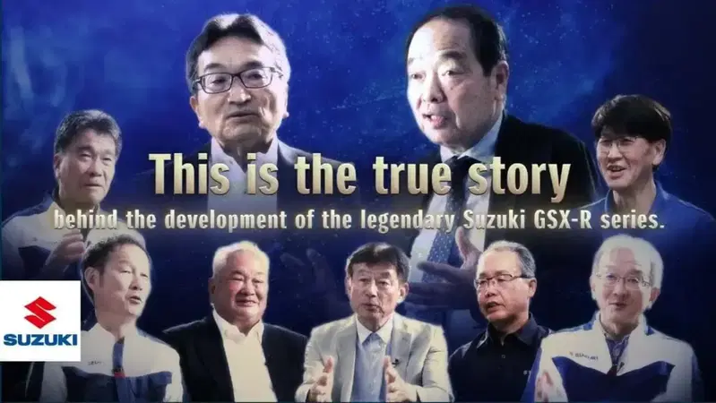 Suzuki GSX-R compie 40 anni: la Casa celebra con un documentario sui segreti della Gixxer