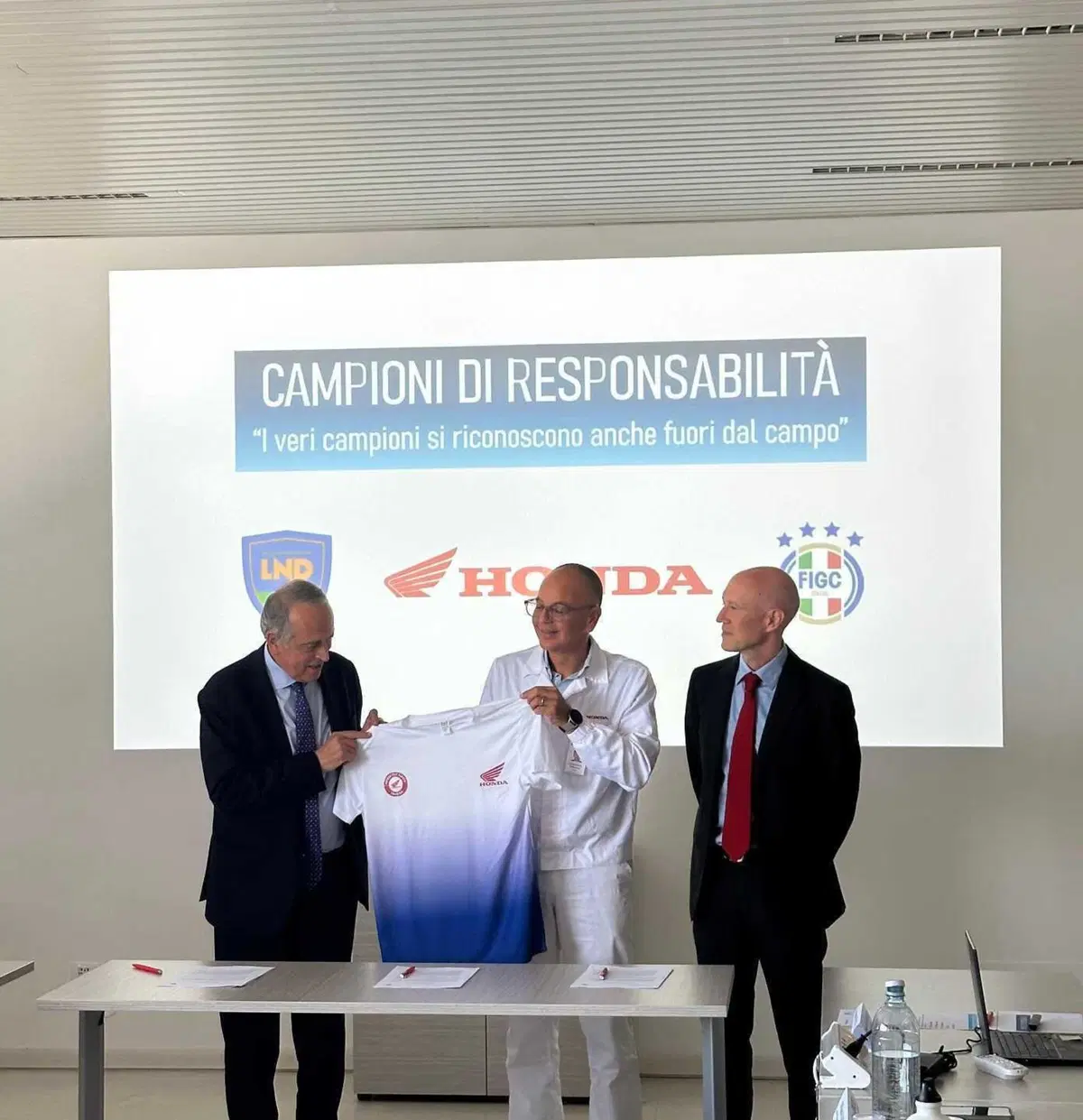 Honda Italia e Lega Nazionale Dilettanti insieme per "Campioni di Responsabilità"
