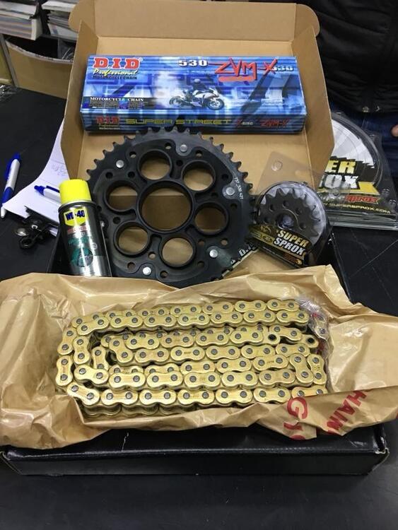 KIT TRASMISSIONE DID PROF. MODIFICA 525 per DUCATI