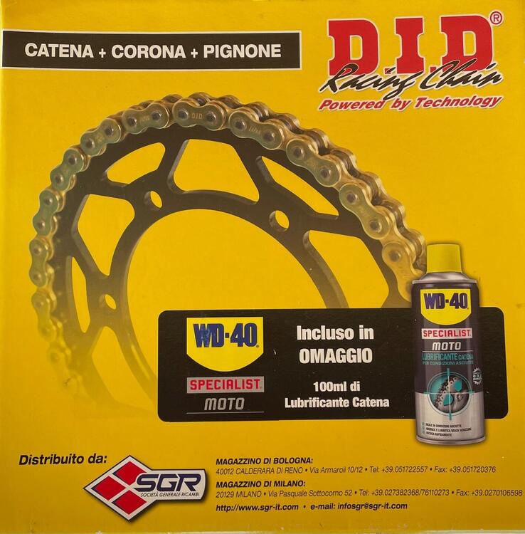 KIT TRASMISSIONE DID PROFESSIONALE 525 per DUCATI (2)