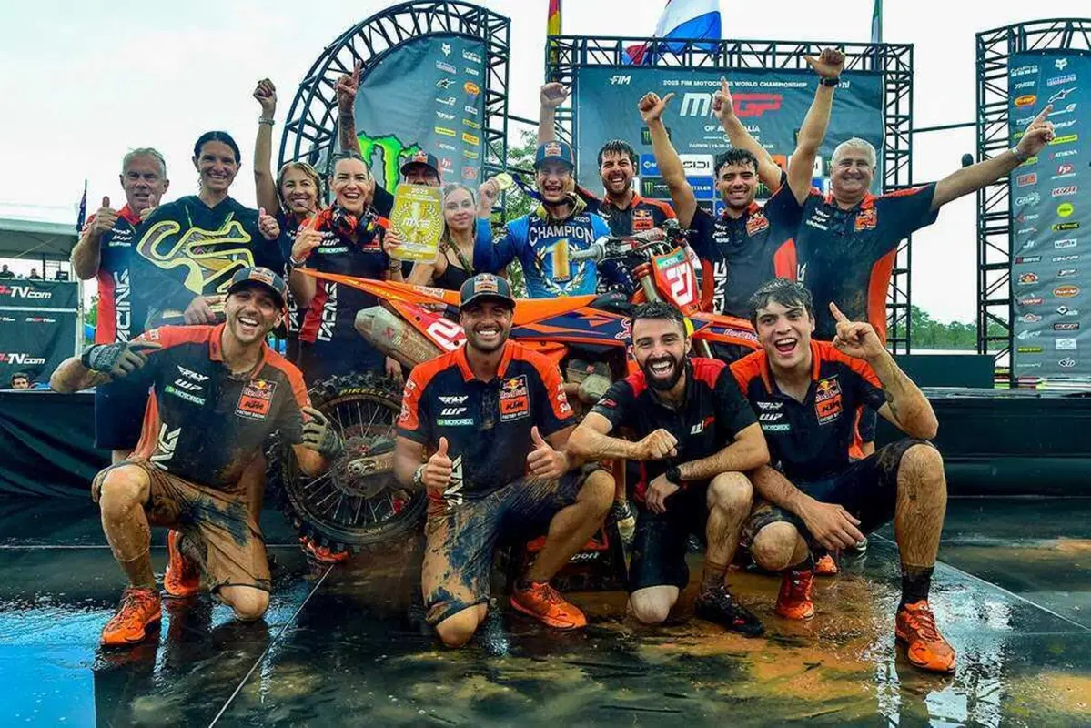 MXGP25 #20 Australia. Gara 1, Romain Febvre è Campione del Mondo. Gara 2 MX2, è Simon Laengenfelder [VIDEO] (46)